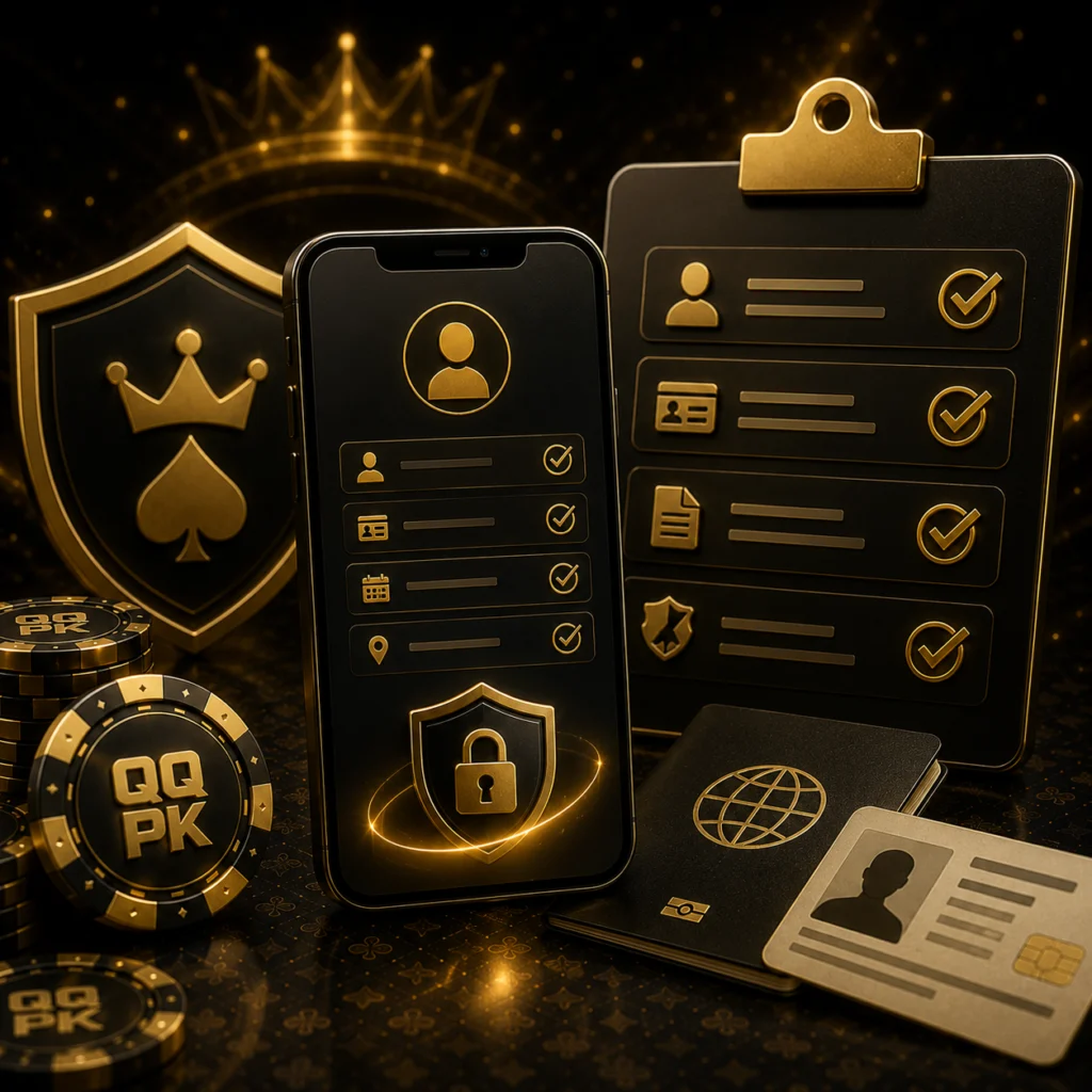 QQPoker Indonesia document upload account security
